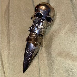 Adjustable ring Skull